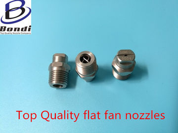 1/4'' MEG Flat fan spray nozzles for Road sweeper_304ss jet nozzles for sprinklers