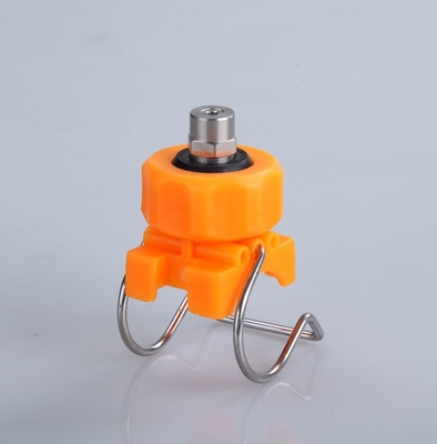 Adjustable Ball Thread Clamp Nozzles With Full Cone Spray Tip ,1-1/2'' Single Clamp Jet Nozzle