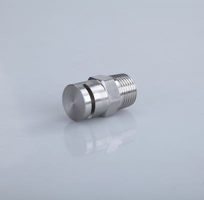 Flat Fan nozzles for Fire Sprinkler System Stainless Steel Material Male BSPT/NPT Thread 45-150 Degree Spray Angle