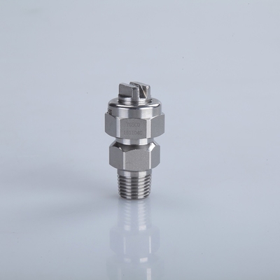 Interchangeable 304ss Spray Tips 3/8 Inch BSPT Male Flat Spray Type Atomization Nozzles