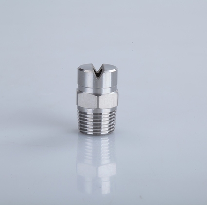 6506 Capacity  316L Material Flat Fan Nozzle for Cool and Remove Plastic Pellets From Cutter,1/8''BSPT/NPT Spray Jet Nozzles