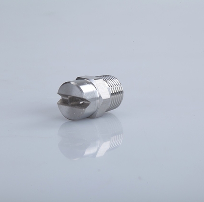 6506 Capacity  316L Material Flat Fan Nozzle for Cool and Remove Plastic Pellets From Cutter,1/8''BSPT/NPT Spray Jet Nozzles