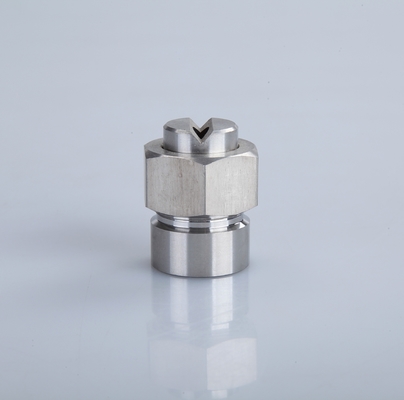 1/4''Male Quick Connection Three Part Stainless Steel Nozzle, Quick Installed Automatic Alignment Flat Fan Nozzle