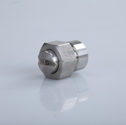 1/4''Male Quick Connection Three Part Stainless Steel Nozzle, Quick Installed Automatic Alignment Flat Fan Nozzle