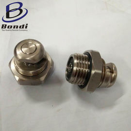Papermaking jet nozzle ,Self-clean flat fan water spray nozzles