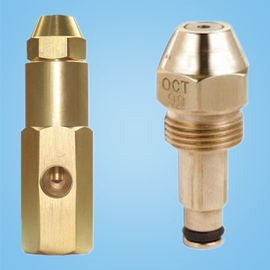 Brass/304ss Siphon waste oil Burner,Two Fluid oil air atomizing spray nozzle