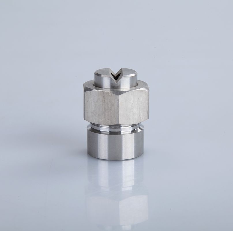 1/4''Male Quick Connection Three Part Stainless Steel Nozzle, Quick Installed Automatic Alignment Flat Fan Nozzle